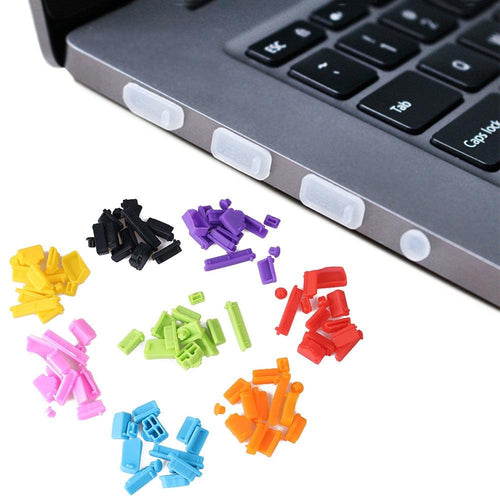 13Pcs Silicone Anti Dust Plug Stopper Universal Dustproof USB Port For Laptops Gaming Laptops Anti Dust Protective Plugs Gifts For Laptop Lovers Stevvex