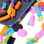 13Pcs Silicone Anti Dust Plug Stopper Universal Dustproof USB Port For Laptops Gaming Laptops Anti Dust Protective Plugs Gifts For Laptop Lovers Stevvex