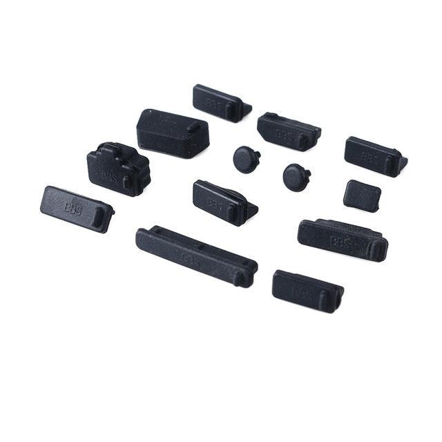 13Pcs Silicone Anti Dust Plug Stopper Universal Dustproof USB Port For Laptops Gaming Laptops Anti Dust Protective Plugs Gifts For Laptop Lovers Stevvex