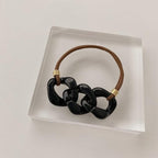 1/3Pcs/Set Women Scrunchie Hair Ties Ponytail Holder Headband Rubber Bands Fashion Elastic Hair Bands Hair Rope Gorgeous Hair Accessories For Women