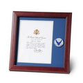 Air Force Medallion,Memorial Mahogany Wood Certificate Frame. The Military Gift Store