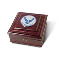 Air Force Medallion Desktop Box, U.S. Air Force Desktop Box The Military Gift Store