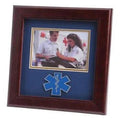 EMS Medallion Landscape Picture Frame is designed to hold a 4x6 The Military Gift Store