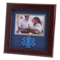 EMS Medallion Landscape Picture Frame is designed to hold a 4x6 The Military Gift Store