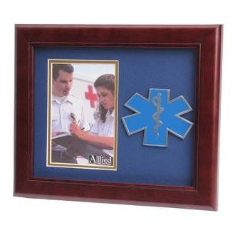EMS frame 4x6 EMS Medallion Portrait Picture Frame The Military Gift Store