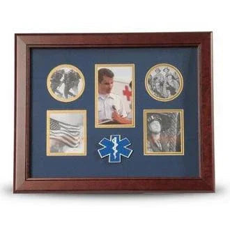 EMS Medallion Five Picture Collage Frame The Military Gift Store