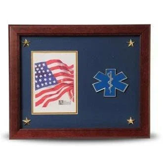 EMS Medallion Frame for 5x7 Picture Frame with Stars The Military Gift Store