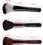 Round head blush makeup brush