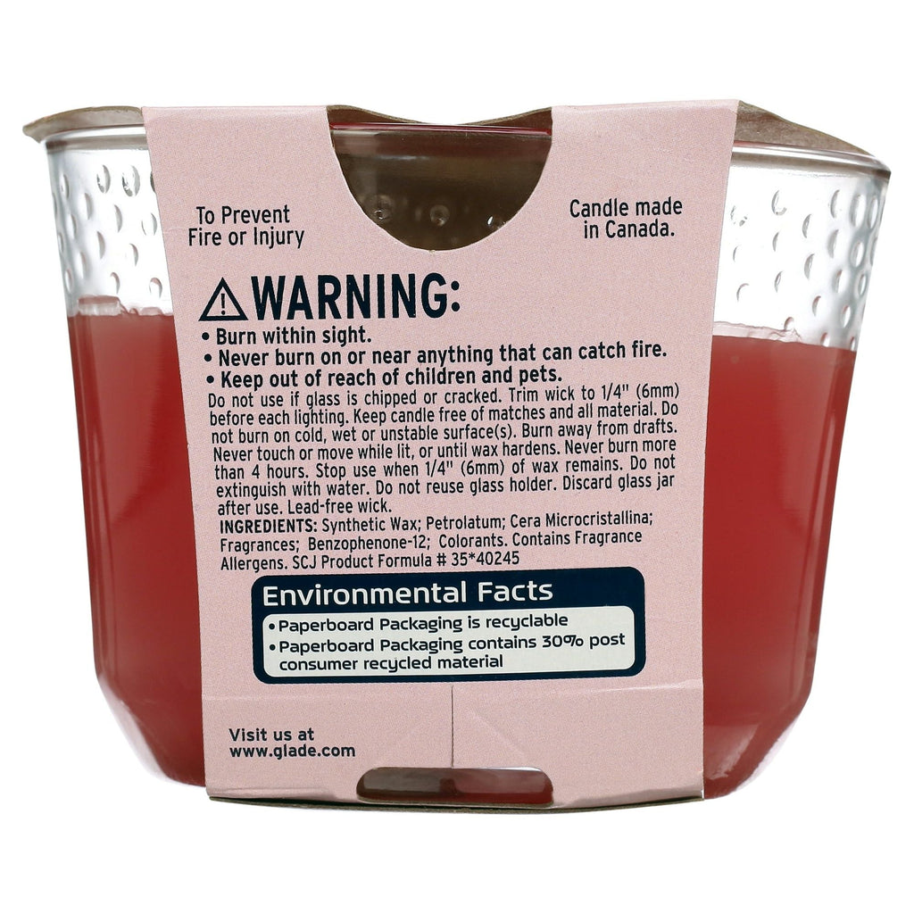 Glade 3 Wick Candle - Grapefruit Joyful Citrus - 6.8oz - SJB-DIAMOND ELITES