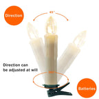 FCMSHAMD 4 inch Lvory Flameless Battery Operated Candles with Remote for Birthday Christmas Tree Decoration Pack of 10 - SJB-DIAMOND ELITES