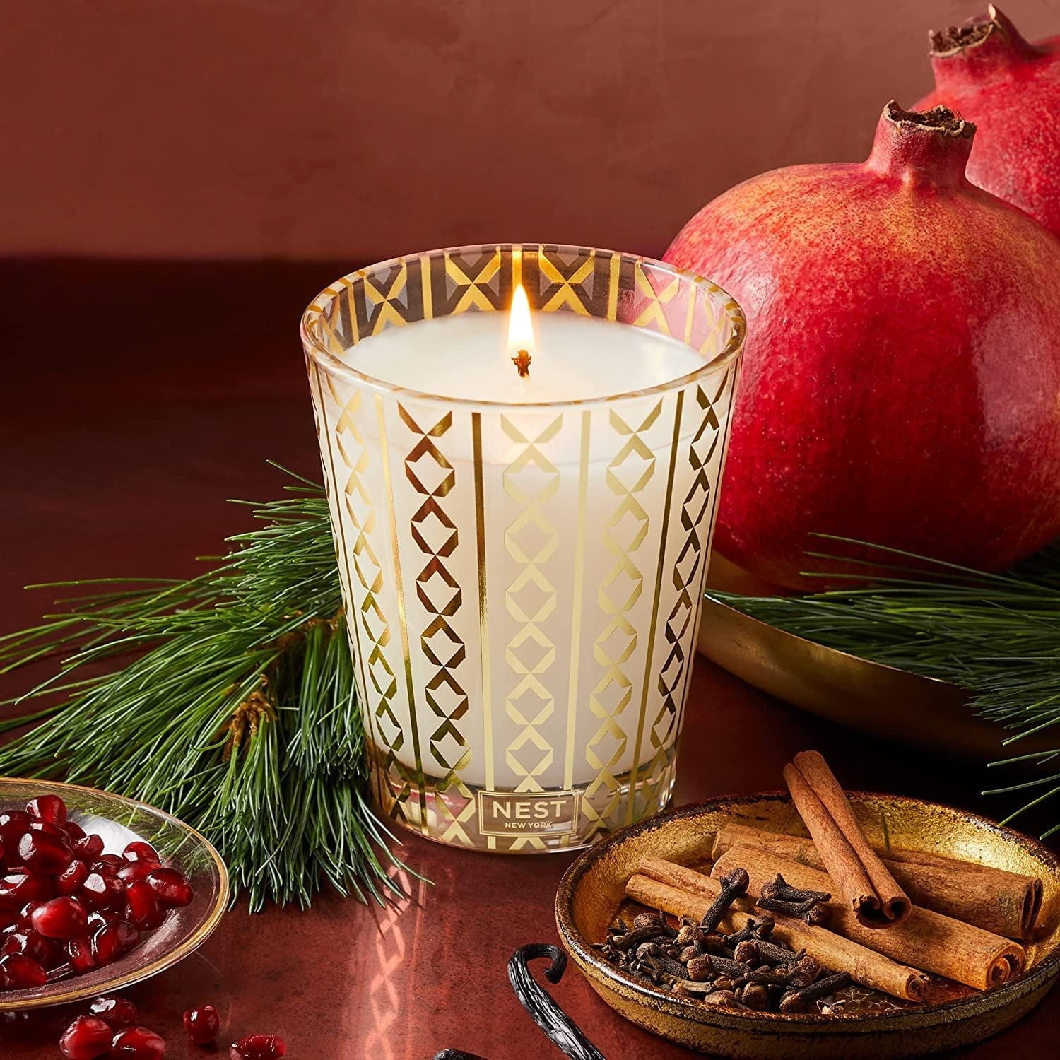 NEST Holiday Scented Candle 8.1oz - Imperfect Box - SJB-DIAMOND ELITES