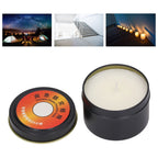 Emergency Candle, 24 Hours Burning Soy Wax Lighting, Windproof Smokeless Survival Candle Large Hot Burn Beeswax Wax Candle With A Wick For Emergency Survival For Home Outdoor - SJB-DIAMOND ELITES