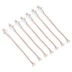 FAGINEY Oil Wick,7Pcs Ceramic Holders Torch Wine Bottle Oil Candle Lamp Fiber Glass Heat-Resistant Kerosene Wick, Lamp Wicks - SJB-DIAMOND ELITES