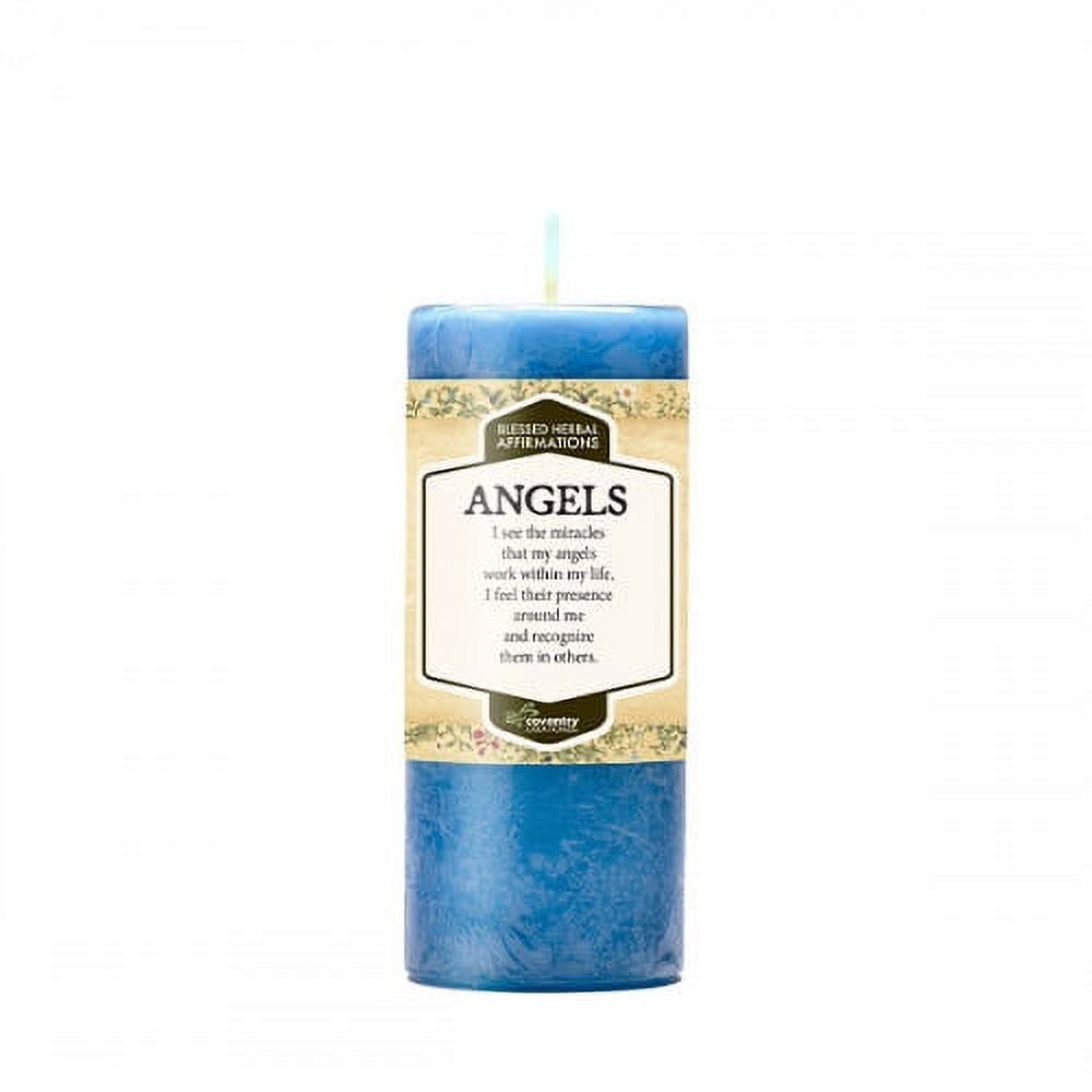 COVENTRY CREATIONS Affirmation Angel Candle - SJB-DIAMOND ELITES