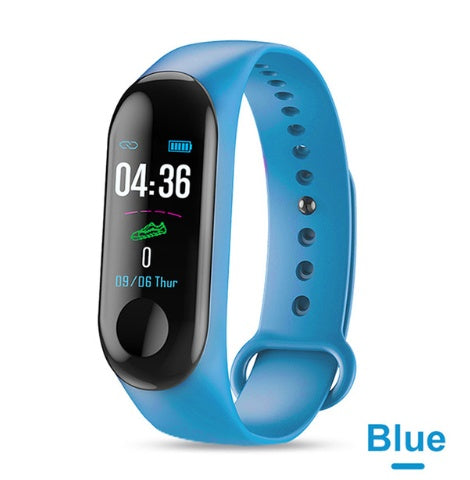 Compatible With , Smart Bracelet Heart Rate And Blood Pressure Exercise Meter Step Information Push Smart Reminder Color Bracelet Pi-Mart