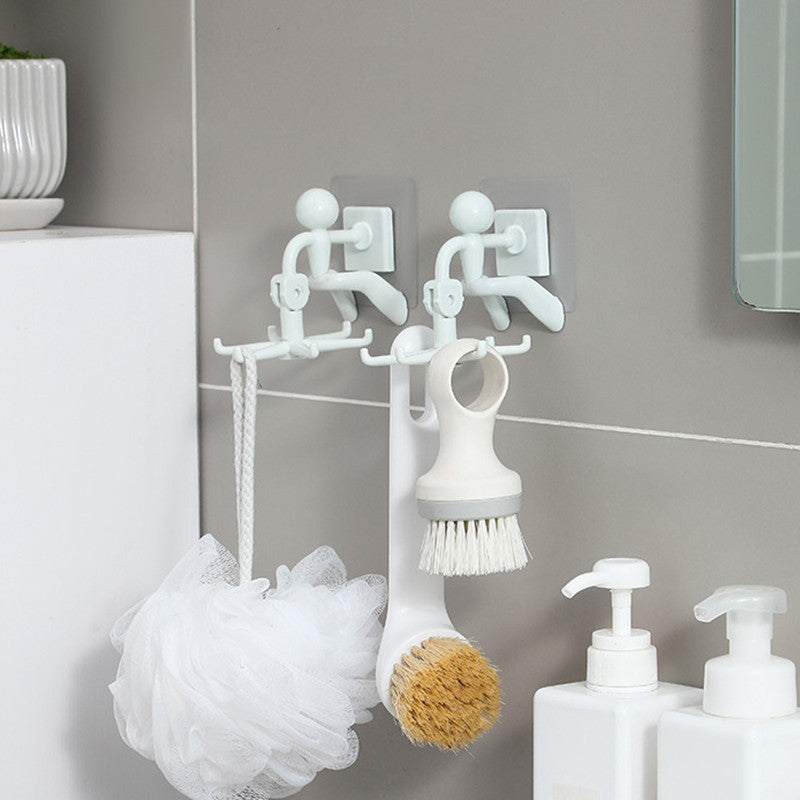 Rotating Villain 6-Claw Hook Wall-mounted Pi-Mart