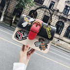 Embroidered handbag Pi-Mart