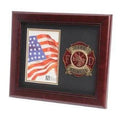 Firefighter Medallion Portrait Picture Frame The Military Gift Store