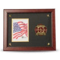 Firefighter Medallion Picture Frame with Stars The Military Gift Store