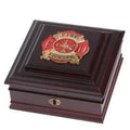 Firefighter Medallion Desktop Box The Military Gift Store
