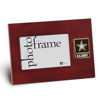 Go Army Medallion Desktop Picture Frame Desktop Easel Included The Military Gift Store