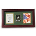 Go Army Medallion Double Picture Frame The Military Gift Store