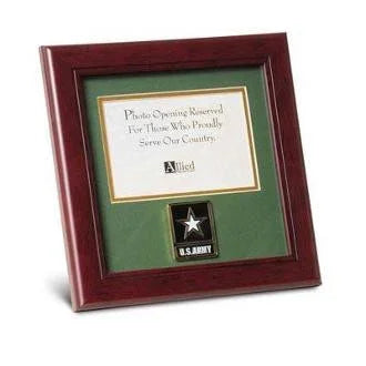 Go Army Medallion Landscape Picture Frame The Military Gift Store