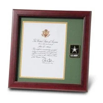 Go Army Medallion,Presidential Memorial Certificate Frame. The Military Gift Store