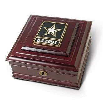 Go Army Medallion Desktop Box The Military Gift Store