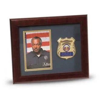 Police Department Medallion Portrait Picture Frame The Military Gift Store