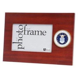 U.S. Air Force Medallion Desktop Picture Frame The Military Gift Store