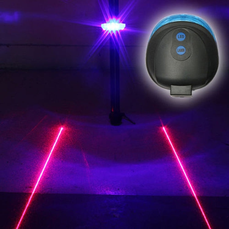 Bicycle Tail Light 5LED   2Laser Pi-Mart