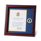 Air Force Medallion Presidential Memorial Certificate Frame. The Military Gift Store