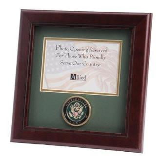 U.S. Army Medallion 4-Inch by 6-Inch Landscape Picture Frame The Military Gift Store
