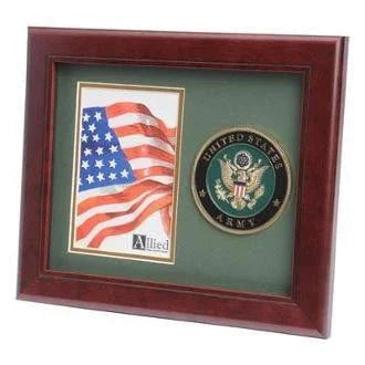 U.S. Army Medallion Portrait Picture Frame The Military Gift Store