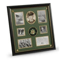 U.S. Army Medallion 7 Picture Collage Frame with Stars 18-Inches by 19-Inches The Military Gift Store