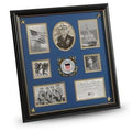 U.S. Coast Guard Medallion 7 Picture Collage Frame The Military Gift Store