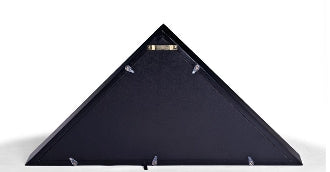 Flag Case With Base For Tabletop Or Wall Mounting - Black The Military Gift Store