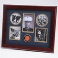 U.S. Marine Corps Medallion 5 Picture Collage Frame The Military Gift Store