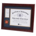 U.S. Marine Corps Medallion Certificate and Medal Frame. The Military Gift Store