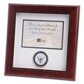 U.S. Navy Medallion Landscape Picture Frame. The Military Gift Store