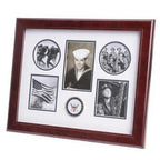 U.S. Navy Medallion 5 Picture Collage Frame Small U.S. Navy Medallion The Military Gift Store