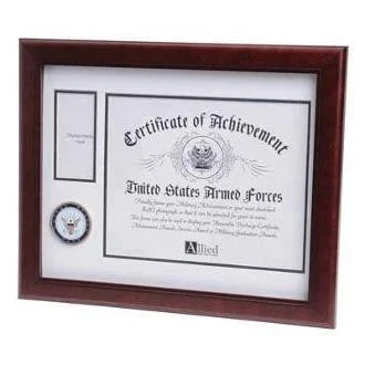 U.S. Navy Medallion Certificate and Medal Frame The Military Gift Store