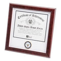 U.S. Navy Medallion Certificate Frame 8-Inches by 10-Inches The Military Gift Store