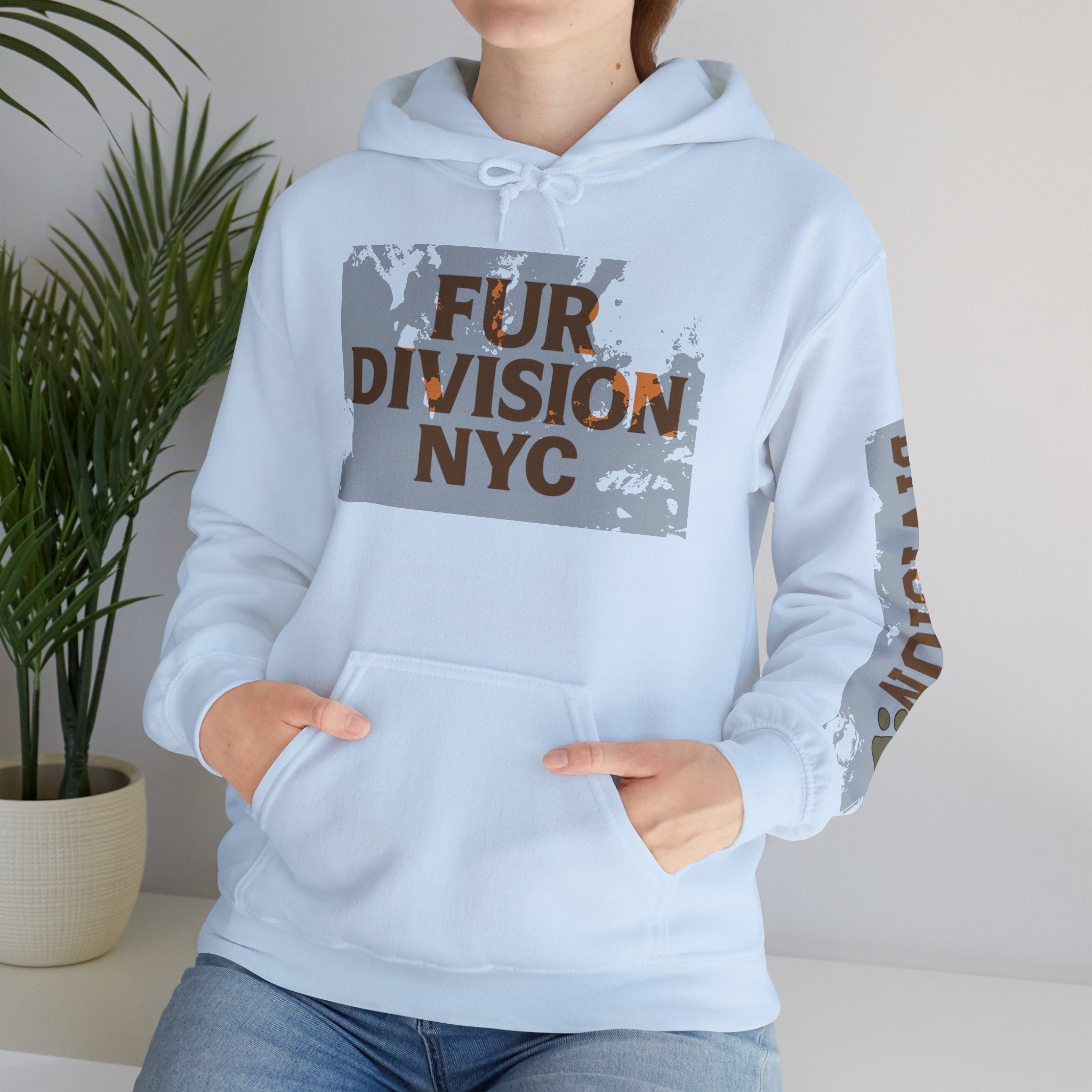 Hoodie — FUR DIVISION NYC 212 Graphic Pullover Fashioned Furbabies