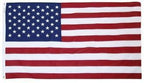 American Flag 5ft x 9.5ft Cotton by Valley Forge, Memorial of US forces. The Military Gift Store