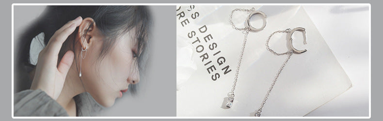Single cross earring Pi-Mart