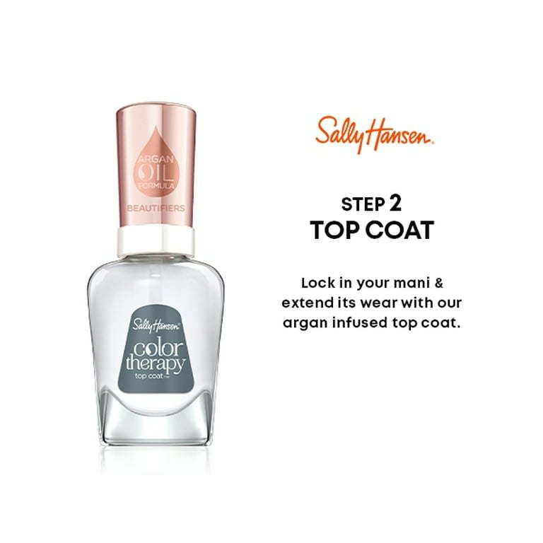 Sally Hansen Color Therapy, Nail & Cuticle Oil, 0.45 fl oz, Nourishing & Hydrating, Vitamin E Oil for Cuticles and Nails