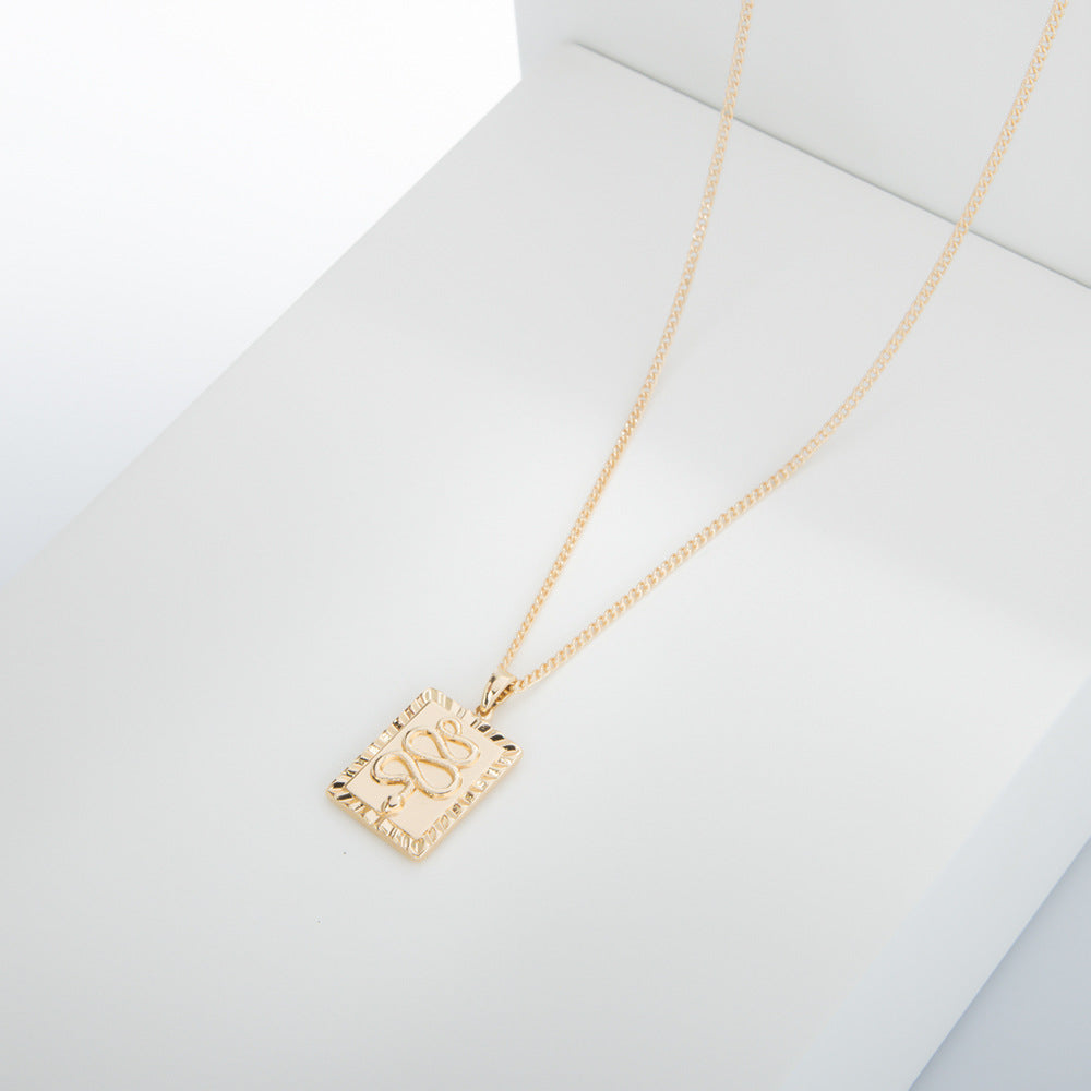 Fashion pendant snake pendant necklace female personality simple necklace - SJB-DIAMOND ELITES