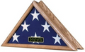 Flag Connections American Patriot Flag Display case, will hold a large American The Military Gift Store